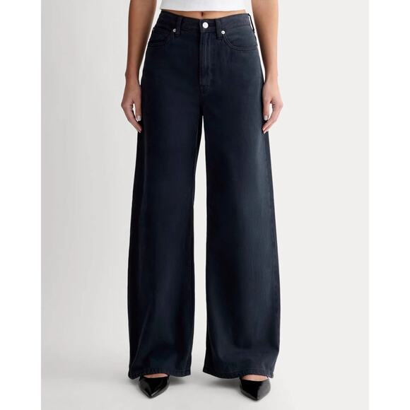 $148 New Everlane OG Baggy Jean - Dark (Ink) Wash - 26 - Picture 1 of 10